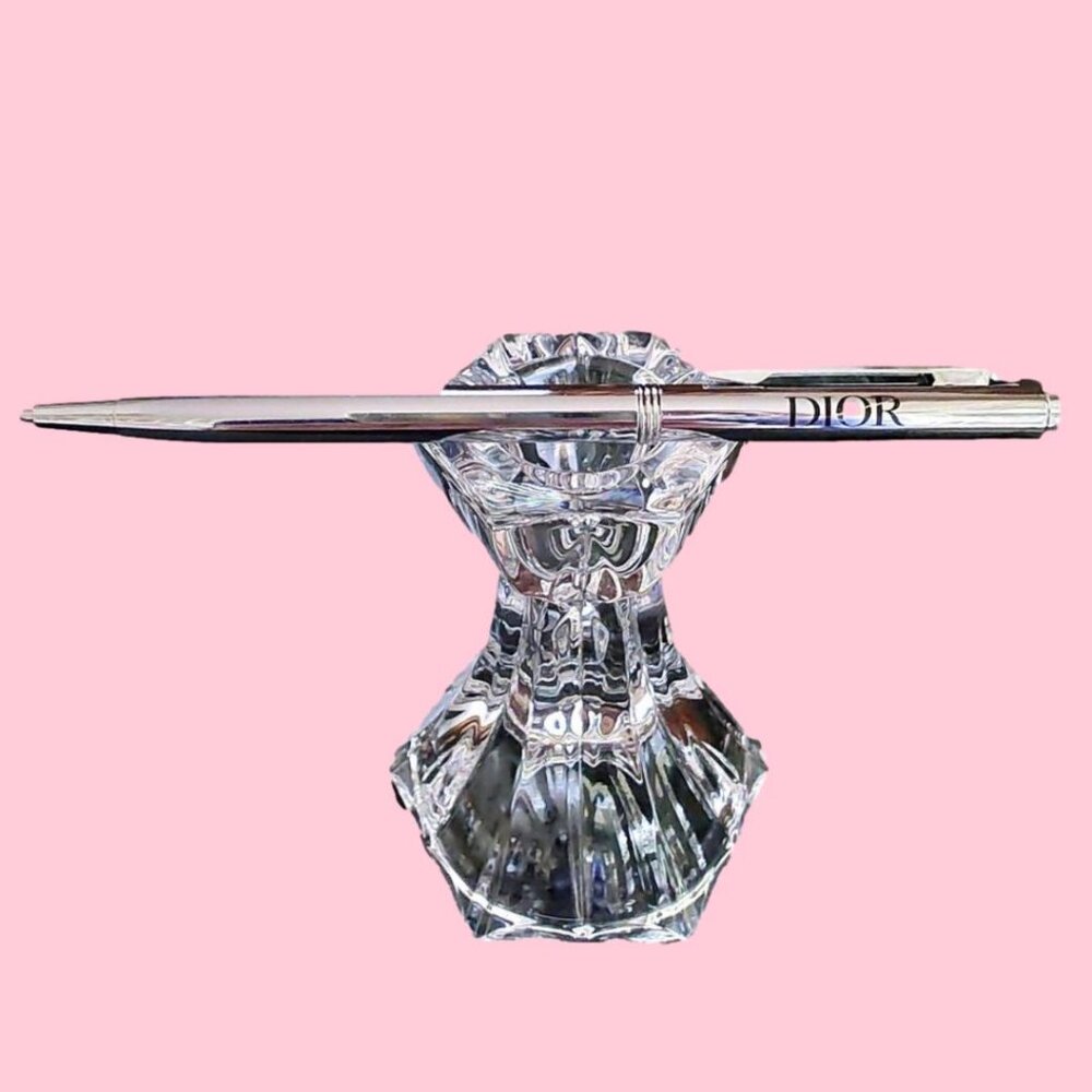 Christian Dior Logo Stainless Steel Ball Point Pen